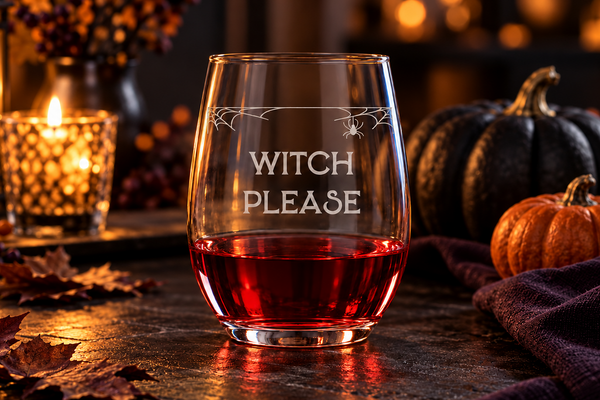 Halloween Custom Quote Glassware
