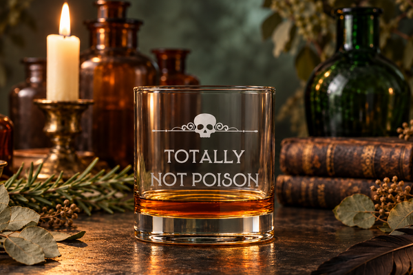 Halloween Custom Quote Glassware