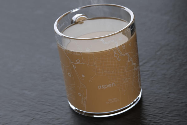 Recipient's City Map Coffee Mug w/ CUSTOM PACKING INSERT