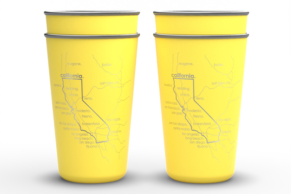 State Map 16oz Stainless Cup