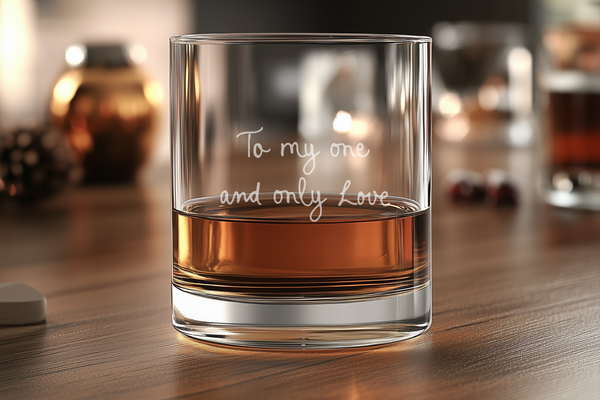 Custom Handwriting Glassware