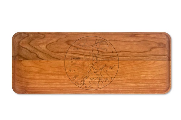Home Town Map Modern Tray