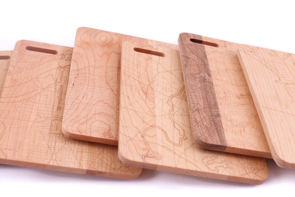 Austin Map Bar Board