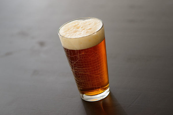 Albuquerque Map Pint