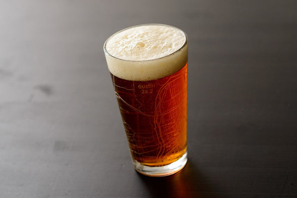 Austin 26.2 - Marathon Map Pint Glass
