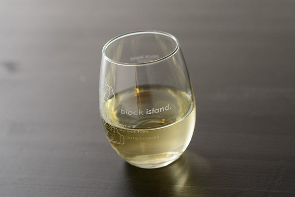 Block Island Stemless Wine Glass