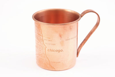 Copper Mug - Chicago Map
