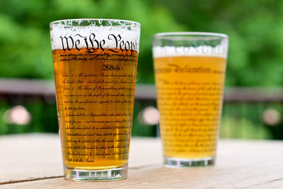 Constitution and Declaration Pint Glass Pair