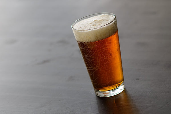 London Map Pint Glass