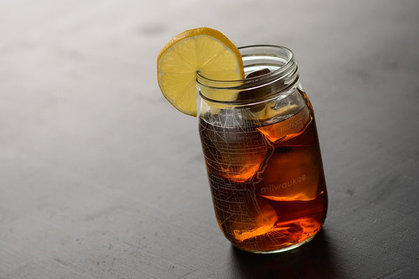 Milwaukee Map Mason Jar