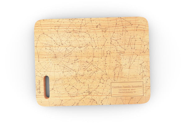 Custom Night Sky Bar Board