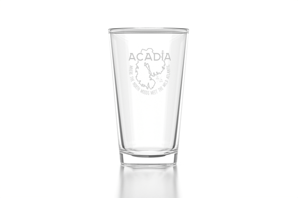 Acadia Pint Glass