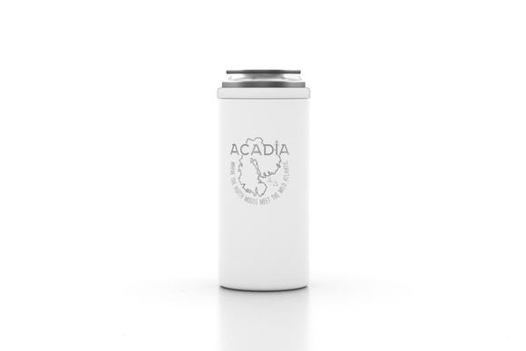 Acadia Insulated 12 oz Slim Can Cooler