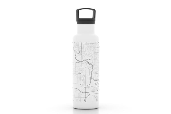 Home Town Map 21 oz Insulated Hydration Bottle