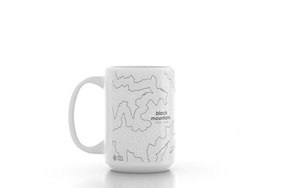Custom Topography Map 15 oz Mug