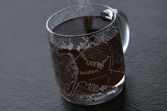 Boston Map Coffee Mug