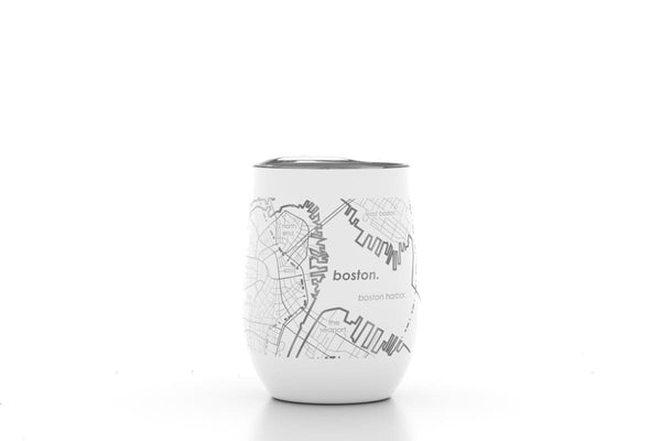 AEG Boston Map 12 oz Insulated Tumbler