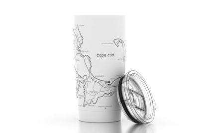 Island and Coastal Maps 20 oz Insulated Pint Tumbler