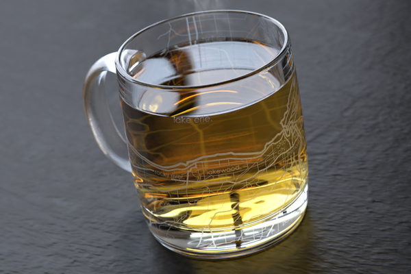 Cleveland Map Coffee Mug