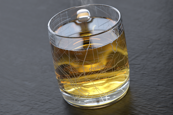 Dallas Map Coffee Mug