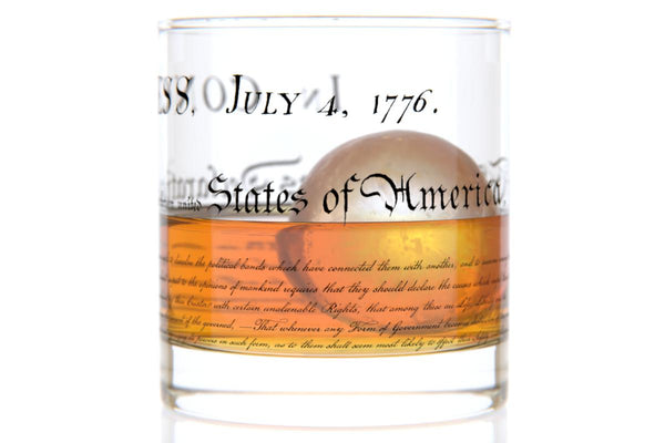 Declaration Rocks Glass