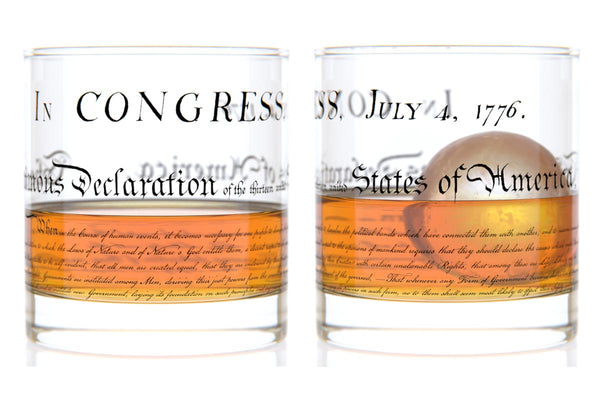Declaration Rocks Glass Pair