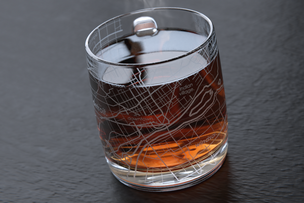 Detroit Map Coffee Mug