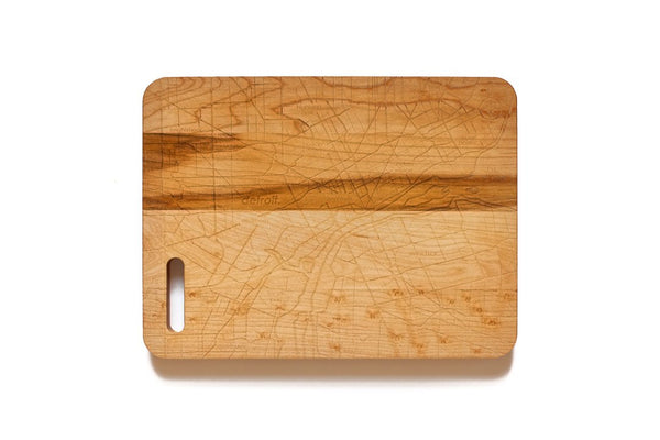 Detroit Map Bar Board