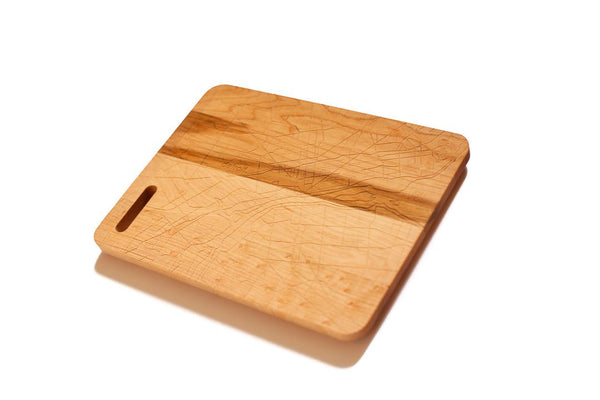 Detroit Map Bar Board