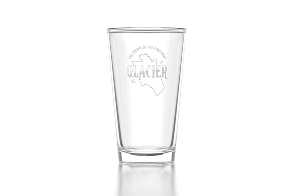 Glacier Pint Glass