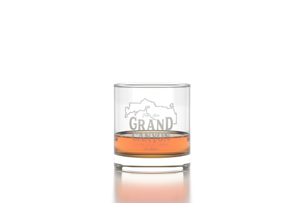 Grand Canyon Rocks Glass