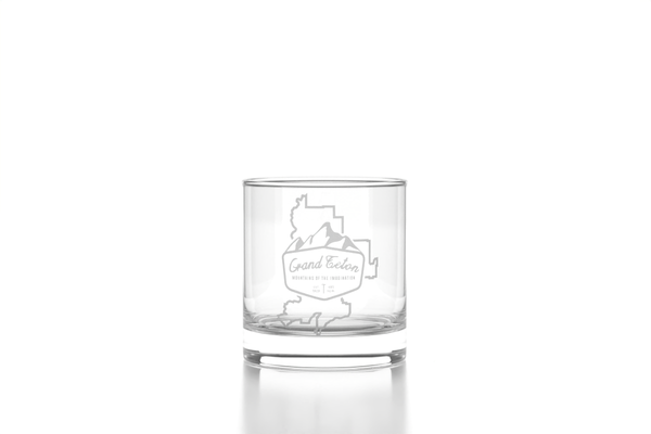 Grand Teton Rocks Glass