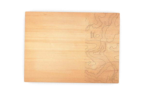 Topography Maps 9x12 Cutting Board