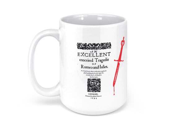 Romeo and Juliet - Shakespeare - 15 oz Ceramic Mug