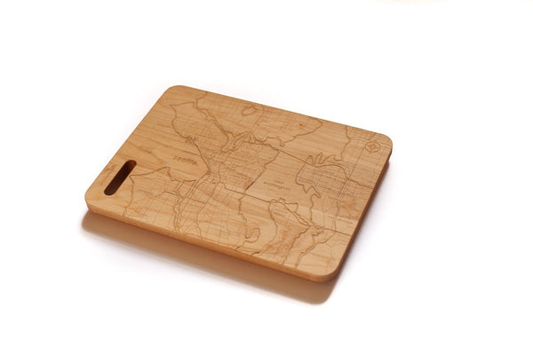 Seattle Map Bar Board