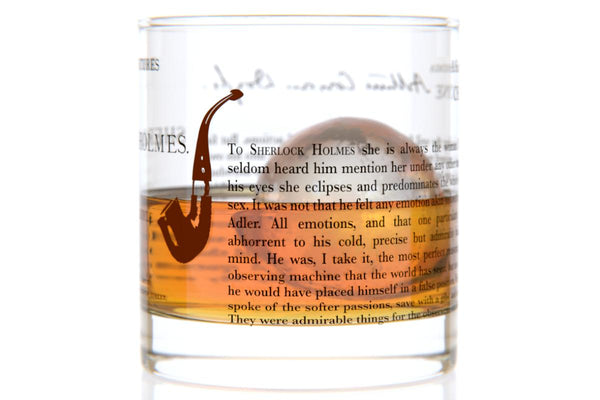 Sherlock Holmes - Conan Doyle Rocks Glass