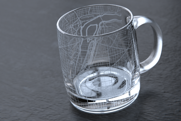 Washington DC Map Coffee Mug