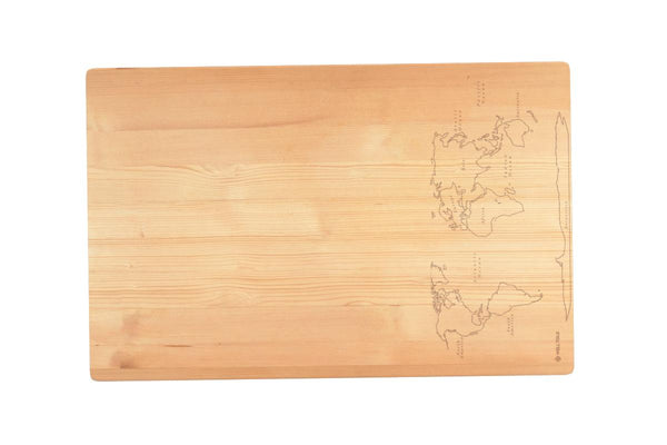 World Map 11X17 Cutting Board