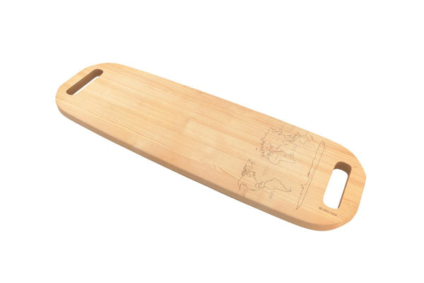 World Map Serving Board
