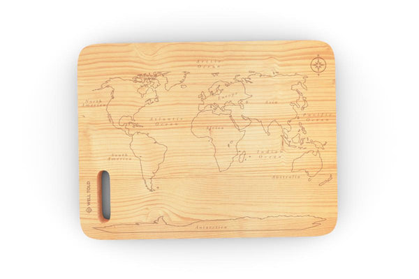World Map Bar Board