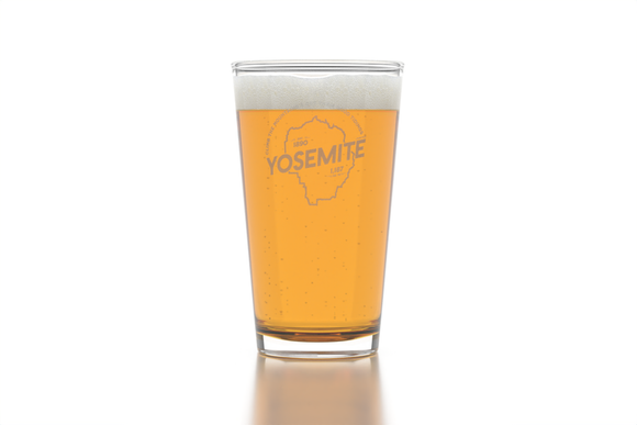Yosemite Pint Glass