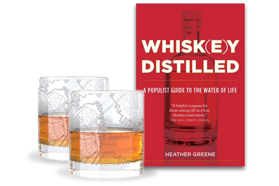 City Rocks and Whiskey Book Gift Set