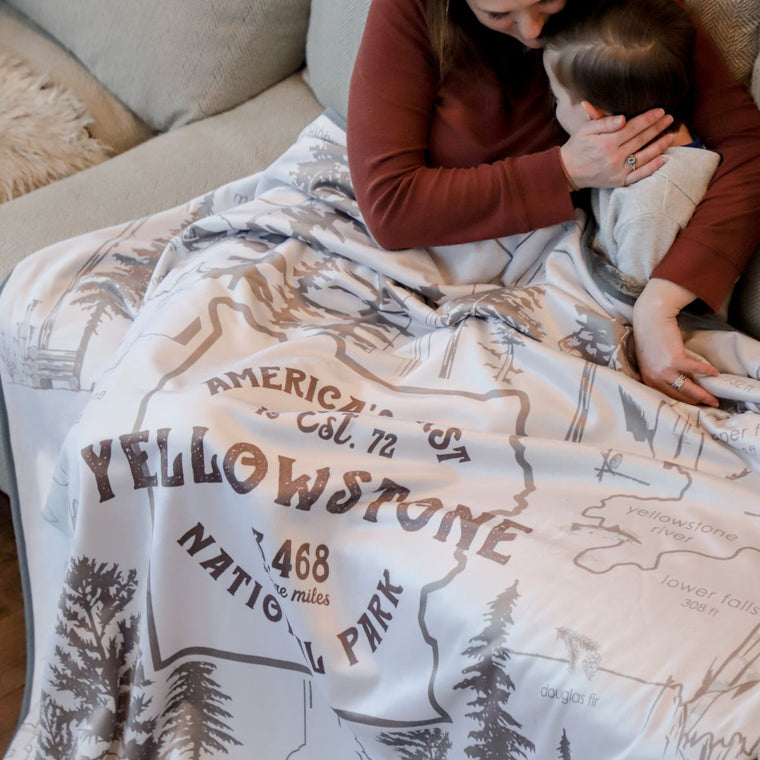 Yellowstone Fleece Blanket