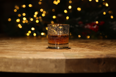 Kentucky Bourbon Trail® Map Rocks Glass