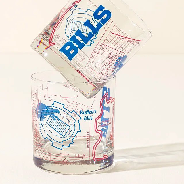 11 oz. NFL Stadium Map Glasses