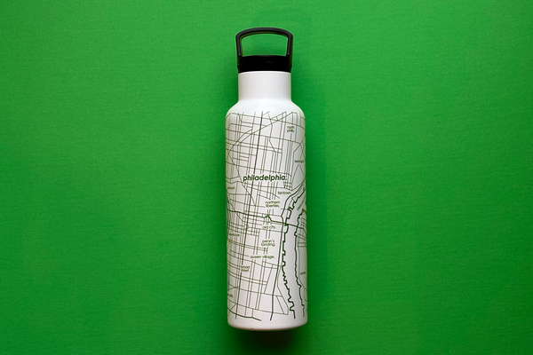 Home Town Map 21 oz Insulated Hydration Bottle