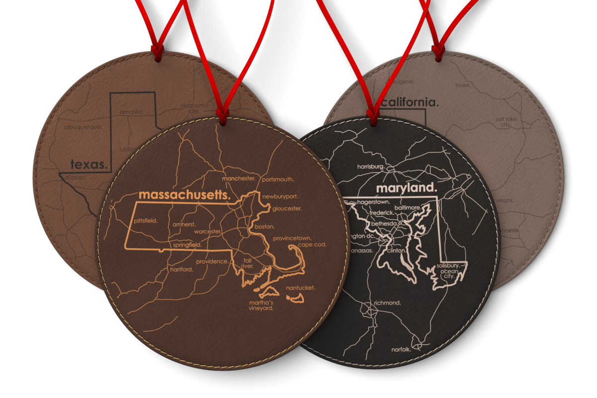Well Told Design, Map of SF Cork Coaster Pair