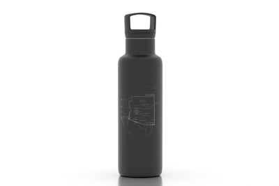 State Map 21 oz Insulated Hydration Bottle