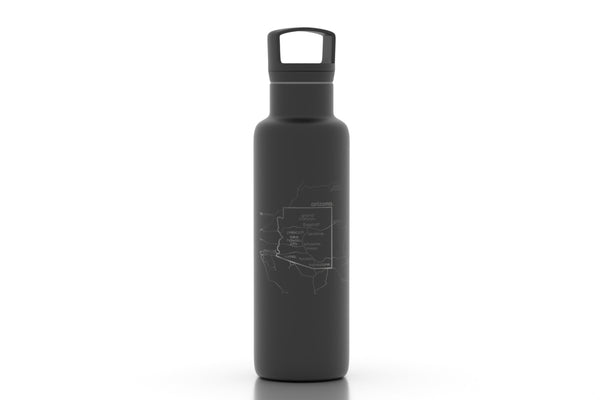 State Map 21 oz Insulated Hydration Bottle