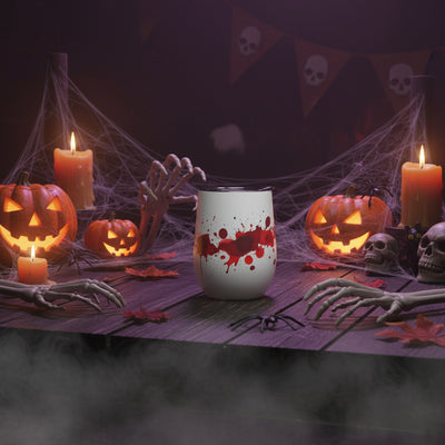Halloween 12 oz Insulated Wine Tumbler